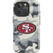 NFL San Francisco 49ers Camo iPhone 16 Pro Max Impact Case